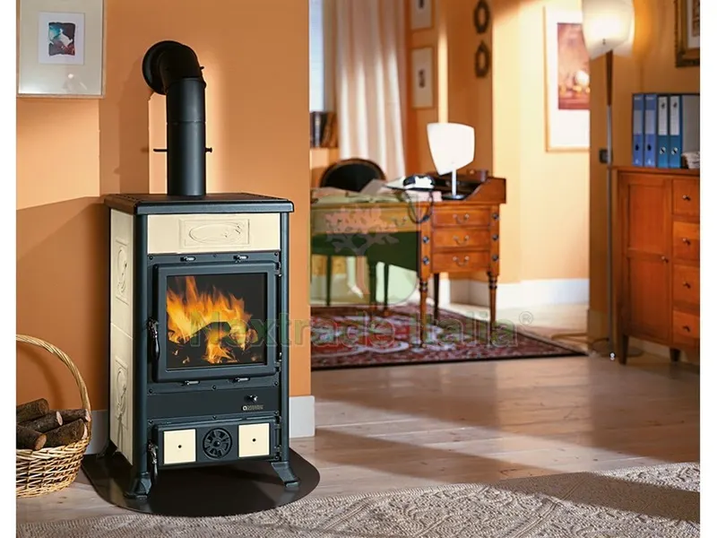 La Nordica STUFA A LEGNA ROSSELLA R1 BII Col. Liberty Panna — Stufe e camini — rif. FERX.VIT49546 La Nordica STUFA A LEGNA ROSSELLA R1 BII Col. Liberty Panna — Stufe e camini — rif. FERX.VIT49546