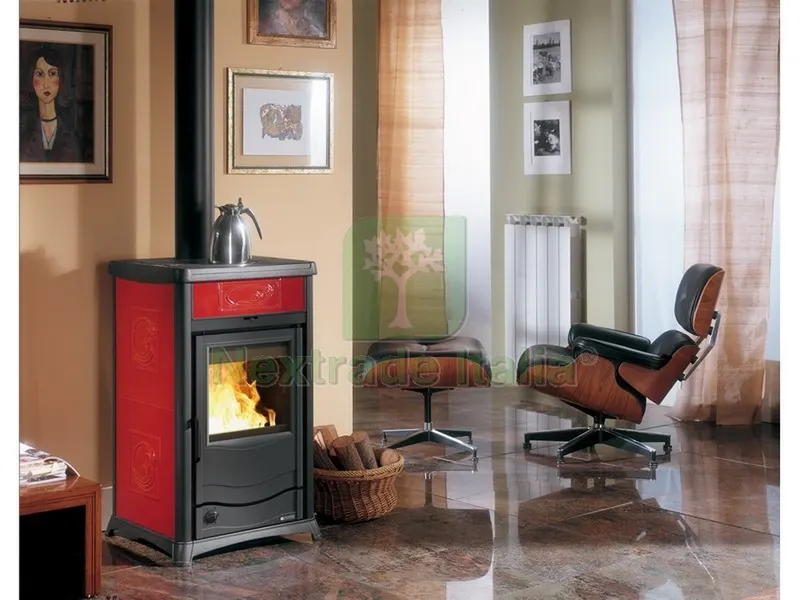 Nordica Termostufa Legna Termorossella Plus EVO DSA 4.0 Colore Liberty — Stufe e camini — rif. FERX.VIT49550