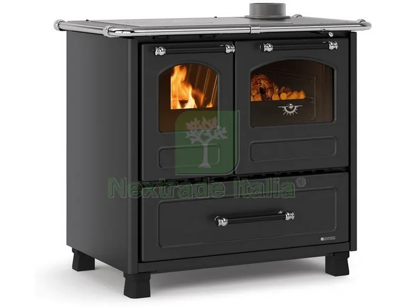 La Nordica CUCINA A LEGNA FAMILY 4,5 Col. Nero Antracite — Sanitari e ceramiche — rif. FERX.VIT49556 — foto 2 La Nordica CUCINA A LEGNA FAMILY 4,5 Col. Nero Antracite — Sanitari e ceramiche — rif. FERX.VIT49556 — foto 2