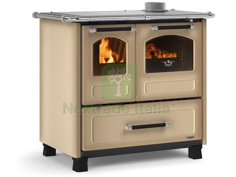 La Nordica CUCINA A LEGNA FAMILY 4,5 Col. Cappuccino — Sanitari e ceramiche — rif. FERX.VIT49557 La Nordica CUCINA A LEGNA FAMILY 4,5 Col. Cappuccino — Sanitari e ceramiche — rif. FERX.VIT49557