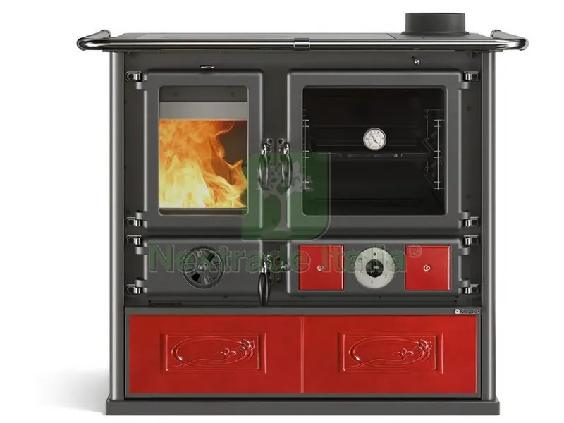 La Nordica TERMOCUCINA A LEGNA TERMOROSA DSA 4.0 Col. Liberty Bordeaux — Scarichi e sifoni — rif. FERX.VIT53408 — foto 2 La Nordica TERMOCUCINA A LEGNA TERMOROSA DSA 4.0 Col. Liberty Bordeaux — Scarichi e sifoni — rif. FERX.VIT53408 — foto 2