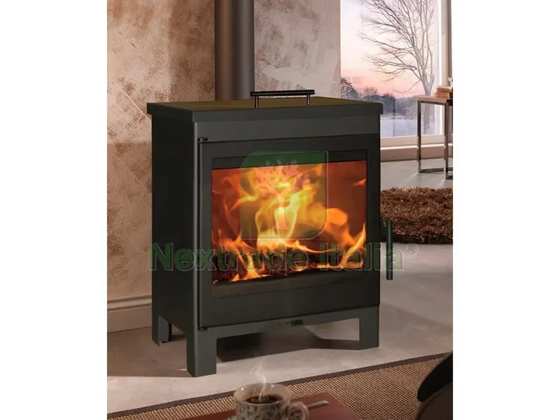 Stufa a Legna Newport col. Antracite — Stufe e camini — rif. FERX.VIT51250 Stufa a Legna Newport col. Antracite — Stufe e camini — rif. FERX.VIT51250