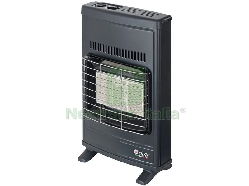 Stufa AD Infrarossi GPL a Parete 4.200 W Col. Grigio — Flessibili e allacci — rif. FERX.VIT54492 Stufa AD Infrarossi GPL a Parete 4.200 W Col. Grigio — Flessibili e allacci — rif. FERX.VIT54492