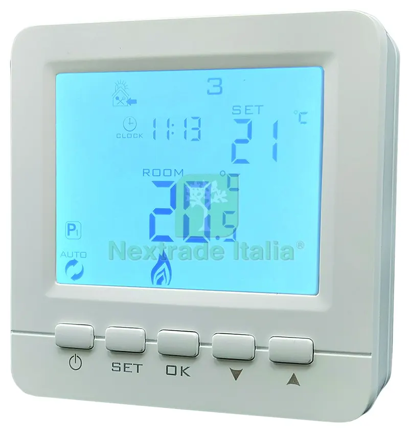 Cronotermostato Digitale Qubo — Caldaie e radiatori — rif. FERX.VIT57268 Cronotermostato Digitale Qubo — Caldaie e radiatori — rif. FERX.VIT57268