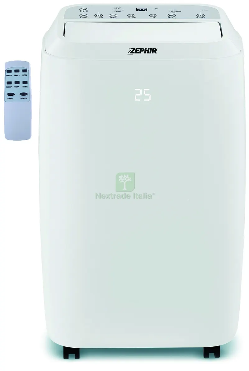 CLIMATIZZATORE PORTATILE ZPO12000H 12000 BTU con telecomando e pompa di calore — Climatizzazione — rif. FERX.VIT55638 CLIMATIZZATORE PORTATILE ZPO12000H 12000 BTU con telecomando e pompa di calore — Climatizzazione — rif. FERX.VIT55638