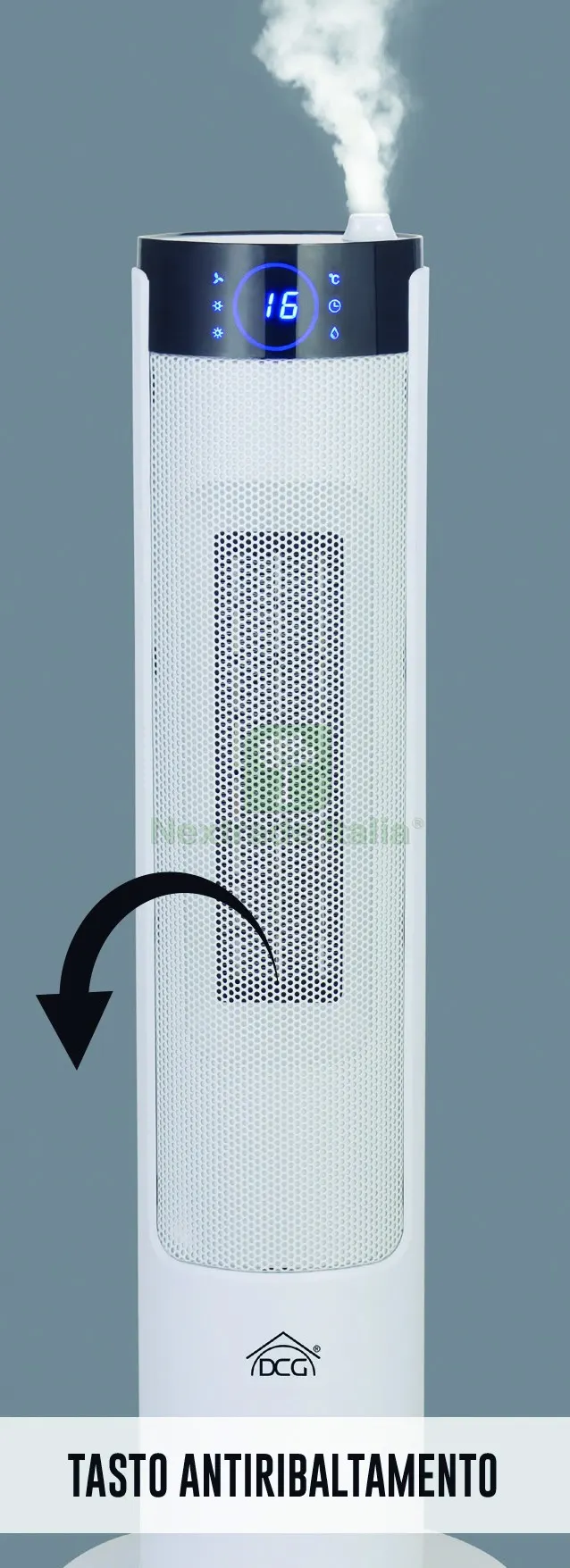 Dcg TERMOVENTILATORE CERAMICO OSCILLANTE 2200 W — Climatizzazione — rif. FERX.VIT60191 — foto 2 Dcg TERMOVENTILATORE CERAMICO OSCILLANTE 2200 W — Climatizzazione — rif. FERX.VIT60191 — foto 2