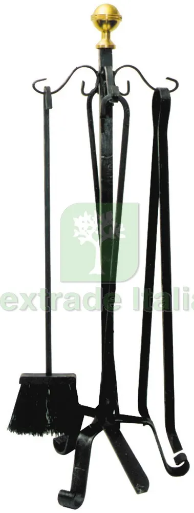Attrezzature per Caminetti mod. Lusso H. cm. 62 — Tempo libero outdoor — rif. FERX.VIT3000 Attrezzature per Caminetti mod. Lusso H. cm. 62 — Tempo libero outdoor — rif. FERX.VIT3000