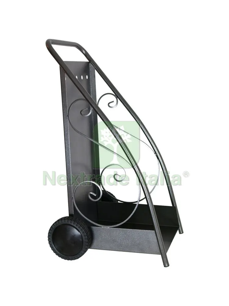 Carrello Portalegna Classico cm. 40x52x90 h — Tempo libero outdoor — rif. FERX.VIT28641