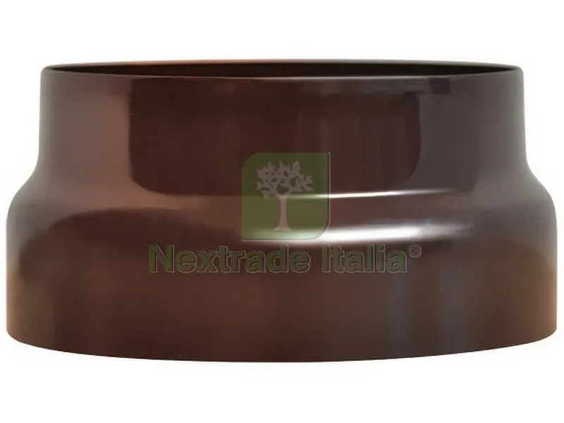 Riduzione per Stufa a Legna Porcellanato Classic Col. Marrone Ø cm. 14x12 — Stufe e camini — rif. FERX.VIT55070 Riduzione per Stufa a Legna Porcellanato Classic Col. Marrone Ø cm. 14x12 — Stufe e camini — rif. FERX.VIT55070