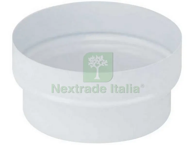 Maggiorazione per Stufa a Legna Porcellanato Classic Col. Bianco Ø cm. 10x1 — Stufe e camini — rif. FERX.VIT55077