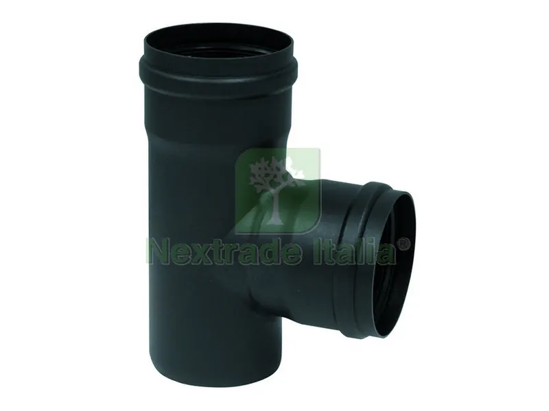 RACCORDO X STUFA PELLET ALL.UMINIO NERO OPACO.D.8 — Tubi e raccordi — rif. FERX.VIT38530 RACCORDO X STUFA PELLET ALL.UMINIO NERO OPACO.D.8 — Tubi e raccordi — rif. FERX.VIT38530