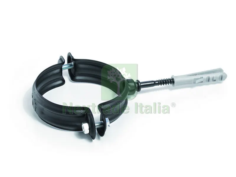 Collare per Tubi Stufe a Pellet Col. Nero opaco Ø cm. 10 — Fascette e collari — rif. FERX.VIT39072 Collare per Tubi Stufe a Pellet Col. Nero opaco Ø cm. 10 — Fascette e collari — rif. FERX.VIT39072