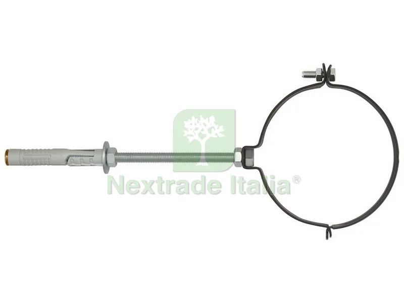 Collare per Tubi Stufe a Pellet Col. Nero Ø cm. 8 — Fascette e collari — rif. FERX.VIT27102 Collare per Tubi Stufe a Pellet Col. Nero Ø cm. 8 — Fascette e collari — rif. FERX.VIT27102