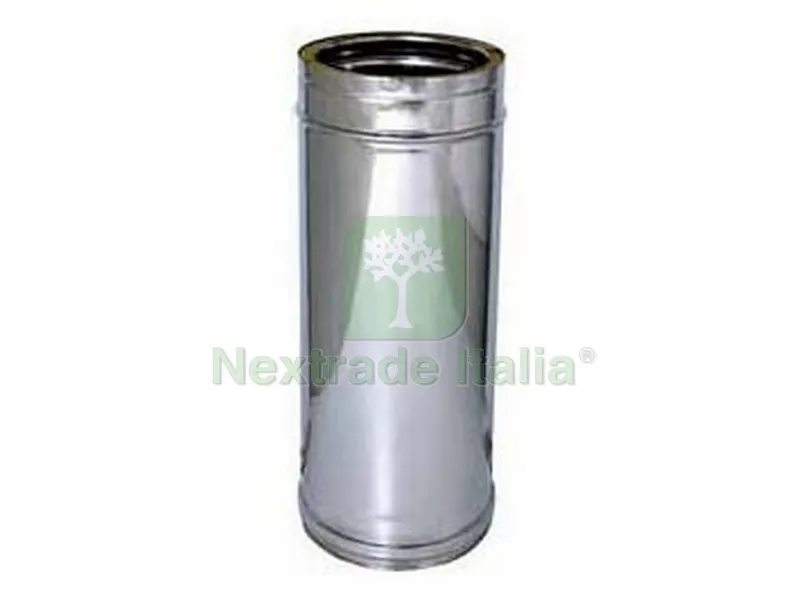 TUBO DOPPIA PARETE PER STUFA Ø interno/esterno cm.10/15 H cm.100 — Tubi e raccordi — rif. FERX.VIT41358 TUBO DOPPIA PARETE PER STUFA Ø interno/esterno cm.10/15 H cm.100 — Tubi e raccordi — rif. FERX.VIT41358