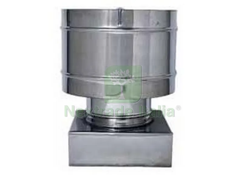 FUMAIOLO FISSO ANTIVENTO INOX Quadrato cm. 22x22 — Tubi e raccordi — rif. FERX.VIT32066 FUMAIOLO FISSO ANTIVENTO INOX Quadrato cm. 22x22 — Tubi e raccordi — rif. FERX.VIT32066