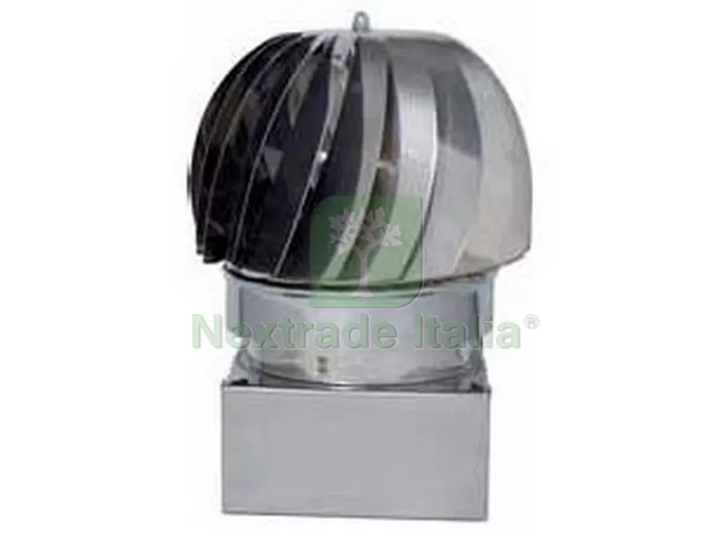FUMAIOLO GIREVOLE GLOBO Quadrato cm. 27x27 — Tubi e raccordi — rif. FERX.VIT7892 FUMAIOLO GIREVOLE GLOBO Quadrato cm. 27x27 — Tubi e raccordi — rif. FERX.VIT7892