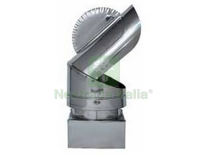 FUMAIOLO GIREVOLE PAPPAGALLO ZINCATO Quadrato cm. 37x37 — Tubi e raccordi — rif. FERX.VIT41299 FUMAIOLO GIREVOLE PAPPAGALLO ZINCATO Quadrato cm. 37x37 — Tubi e raccordi — rif. FERX.VIT41299