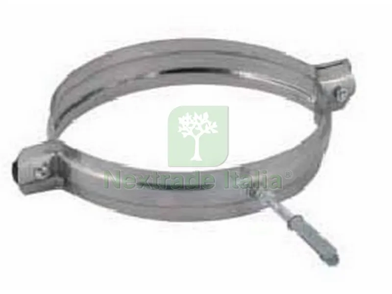 10PZ Collare Inox per Tubi Vite e Tassello Ø cm.30 — Tasselli e ancoraggi — rif. FERX.VIT41322
