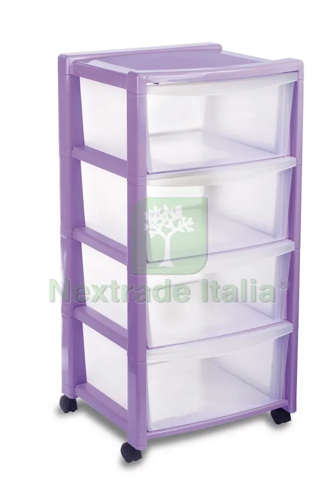 CASSETTIERA 4 PIANI SILVER cm. 40x40x80 h — Arredo — rif. FERX.VIT31750 CASSETTIERA 4 PIANI SILVER cm. 40x40x80 h — Arredo — rif. FERX.VIT31750