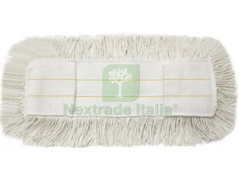 FRANGIA DI RICAMBIO PER SCOPA CON FIOCCO IN COTONE cm. 40 — Casalinghi e organizzazione — rif. FERX.VIT54567 FRANGIA DI RICAMBIO PER SCOPA CON FIOCCO IN COTONE cm. 40 — Casalinghi e organizzazione — rif. FERX.VIT54567