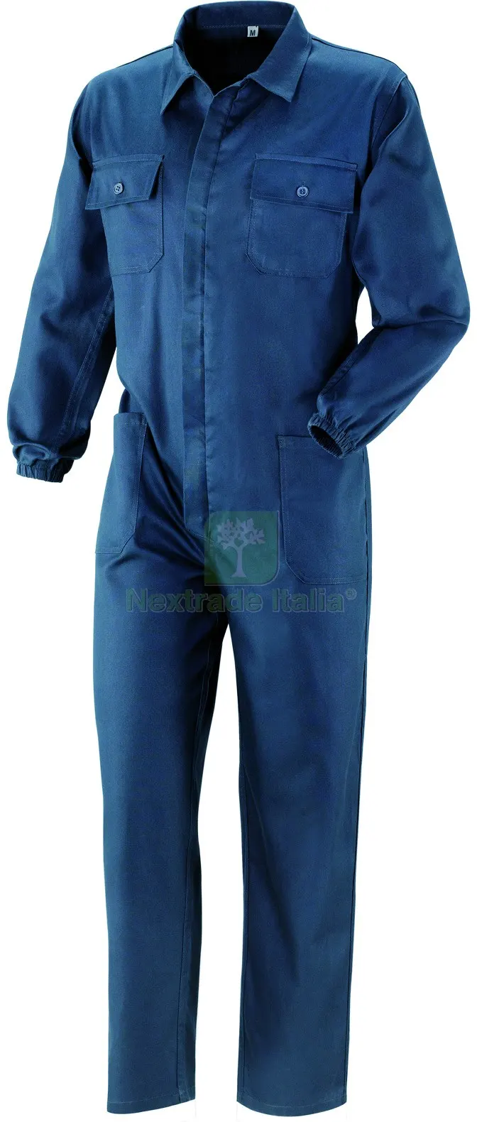 TUTA CON CERNIERA 100% COTONE Col. Blu Tg. 52 — Cerniere e cardini — rif. FERX.VIT59956 TUTA CON CERNIERA 100% COTONE Col. Blu Tg. 52 — Cerniere e cardini — rif. FERX.VIT59956