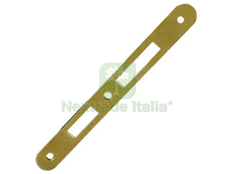 CONTROPIASTRA B/TONDO mm.240x22 ottonata — Serrature e cilindri — rif. FERX.VIT51898 CONTROPIASTRA B/TONDO mm.240x22 ottonata — Serrature e cilindri — rif. FERX.VIT51898