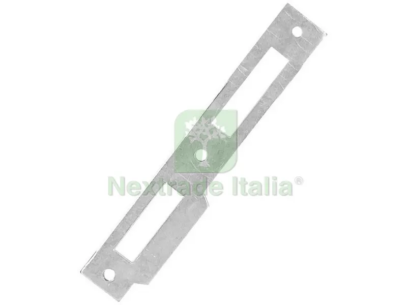 CONTROPIASTRA B/QUADRO CON ALETTA MM.180X22X5,5 NICHELATA — Serrature e cilindri — rif. FERX.VIT51893 CONTROPIASTRA B/QUADRO CON ALETTA MM.180X22X5,5 NICHELATA — Serrature e cilindri — rif. FERX.VIT51893