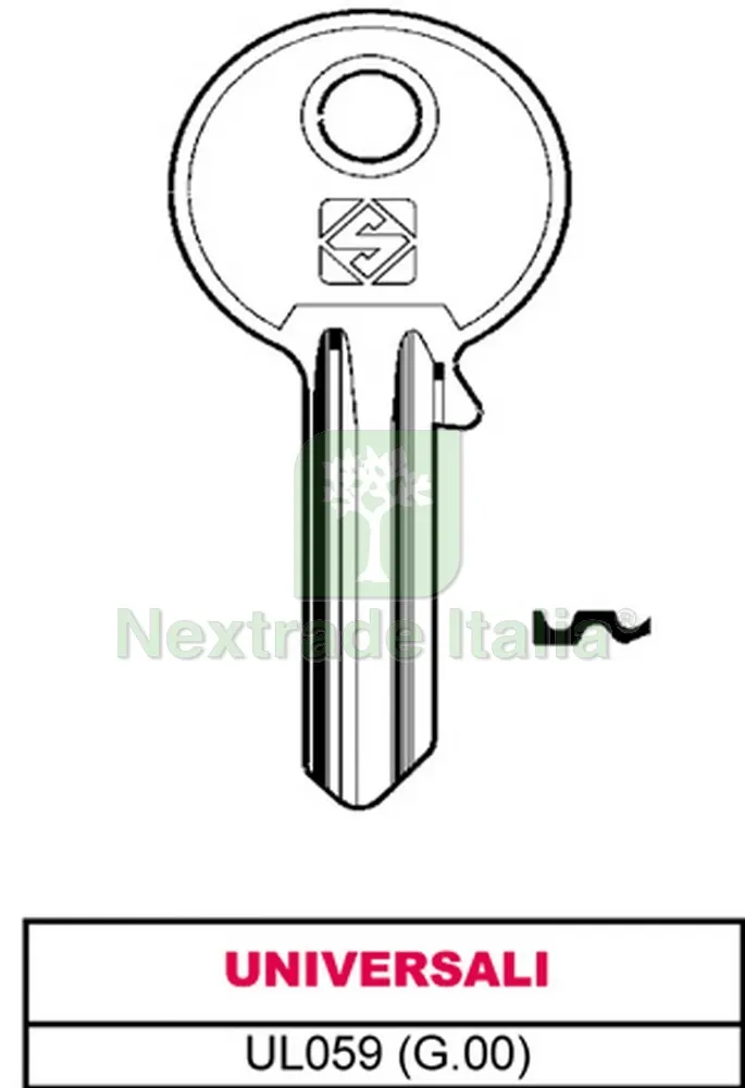 100PZ CHIAVE ASC UL059 (G.VAB 0) UNIVERSALE — Serrature e cilindri — rif. FERX.VIT4921 100PZ CHIAVE ASC UL059 (G.VAB 0) UNIVERSALE — Serrature e cilindri — rif. FERX.VIT4921