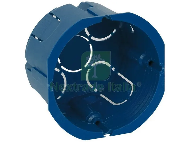 50PZ CASSETTA DA INCASSO TONDA 1/2 POSTI Ø 65x40 mm — Casalinghi e organizzazione — rif. FERX.VIT50283 50PZ CASSETTA DA INCASSO TONDA 1/2 POSTI Ø 65x40 mm — Casalinghi e organizzazione — rif. FERX.VIT50283