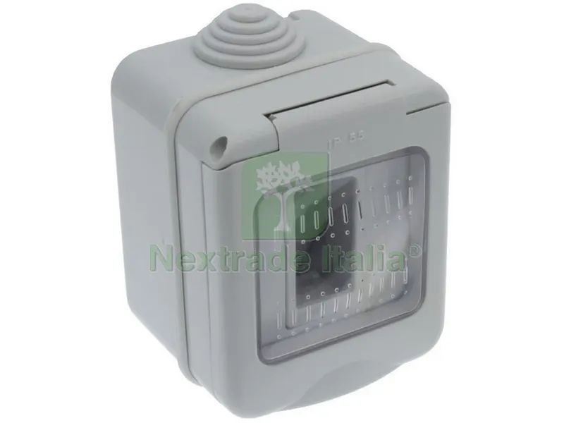 30PZ CONTENITORE DA ESTERNO IP55 col. Grigio 1 posto — Casalinghi e organizzazione — rif. FERX.VIT51978 30PZ CONTENITORE DA ESTERNO IP55 col. Grigio 1 posto — Casalinghi e organizzazione — rif. FERX.VIT51978