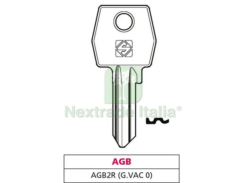 20PZ CHIAVE OTTONE AGB2R (G. VAC 0) AGB — Serrature e cilindri — rif. FERX.VIT47572 20PZ CHIAVE OTTONE AGB2R (G. VAC 0) AGB — Serrature e cilindri — rif. FERX.VIT47572