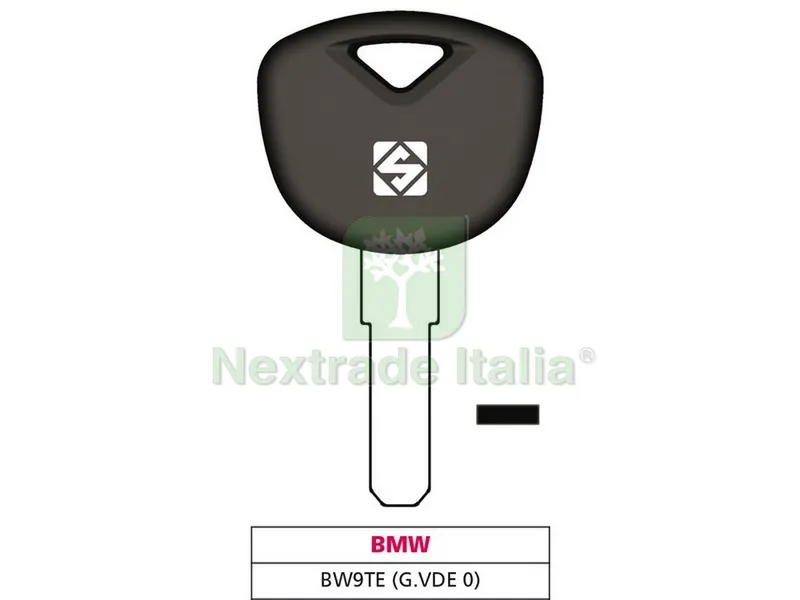 5PZ CHIAVE PER AUTO BW9TE (G. VDE 0) BMW — Ferramenta porte e finestre — rif. FERX.VIT47691