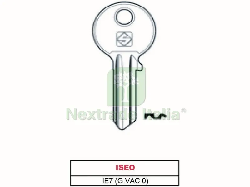 20PZ Silca CHIAVE ASC IE7 (G.VAC 0) — Serrature e cilindri — rif. FERX.VIT9602