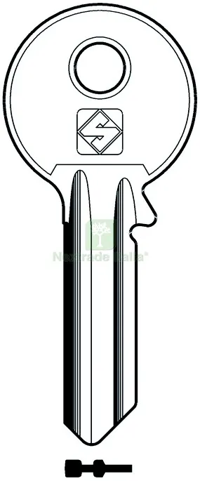 20PZ CHIAVE ASC VI13 (G. VAC 0) VIRO — Ferramenta porte e finestre — rif. FERX.VIT42923 20PZ CHIAVE ASC VI13 (G. VAC 0) VIRO — Ferramenta porte e finestre — rif. FERX.VIT42923