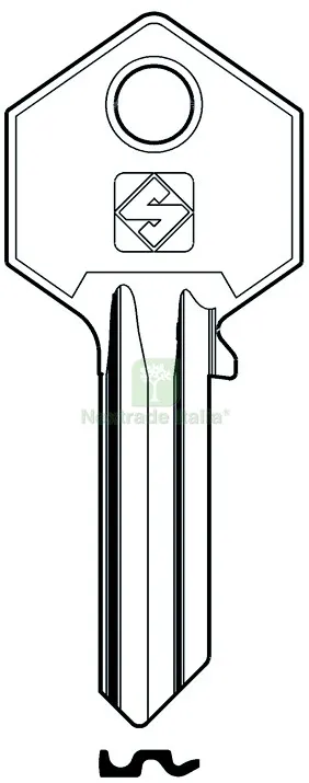20PZ CHIAVE ASC YA227 (G. VAC 0) YALE — Ferramenta porte e finestre — rif. FERX.VIT4941 20PZ CHIAVE ASC YA227 (G. VAC 0) YALE — Ferramenta porte e finestre — rif. FERX.VIT4941