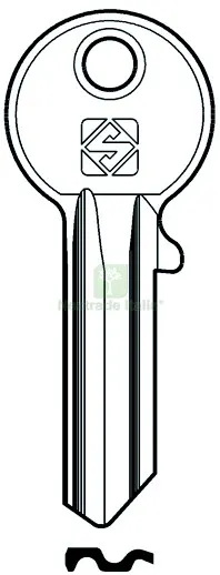 20PZ CHIAVE OTTONE CS8 (G. VAC 0) CISA — Ferramenta porte e finestre — rif. FERX.VIT57226 20PZ CHIAVE OTTONE CS8 (G. VAC 0) CISA — Ferramenta porte e finestre — rif. FERX.VIT57226