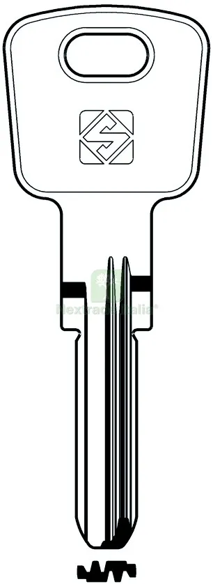 10PZ CHIAVE OTTONE OC6 (G. VAG 2) OMEC — Ferramenta porte e finestre — rif. FERX.VIT57259 10PZ CHIAVE OTTONE OC6 (G. VAG 2) OMEC — Ferramenta porte e finestre — rif. FERX.VIT57259