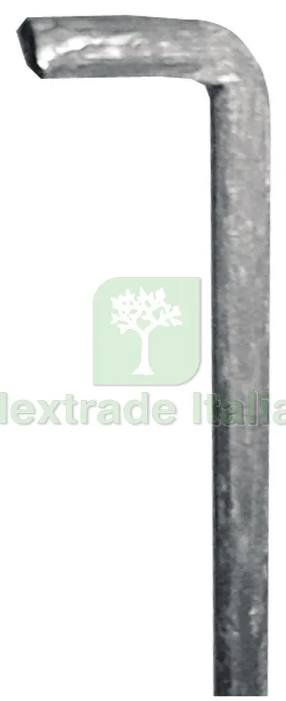 50PZ ASTA PER CREMONESE A UNCINO cm. 160 — Maniglie e pomelli — rif. FERX.VIT7490