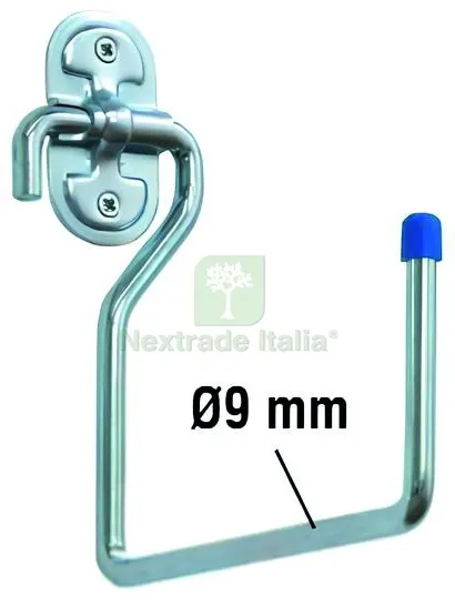 10PZ GANCIO MULTIUSO DA PARETE mm.150X150 — Casalinghi e organizzazione — rif. FERX.VIT59904 10PZ GANCIO MULTIUSO DA PARETE mm.150X150 — Casalinghi e organizzazione — rif. FERX.VIT59904