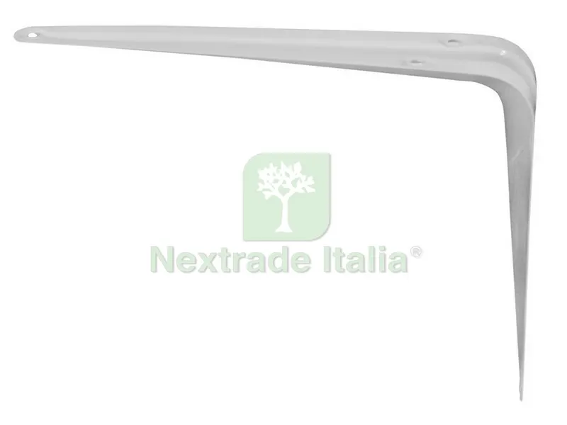 24PZ MENSOLA NERVATA TERRA Col. Bianco cm. 10x7,5 — Arredo — rif. FERX.VIT41485 24PZ MENSOLA NERVATA TERRA Col. Bianco cm. 10x7,5 — Arredo — rif. FERX.VIT41485
