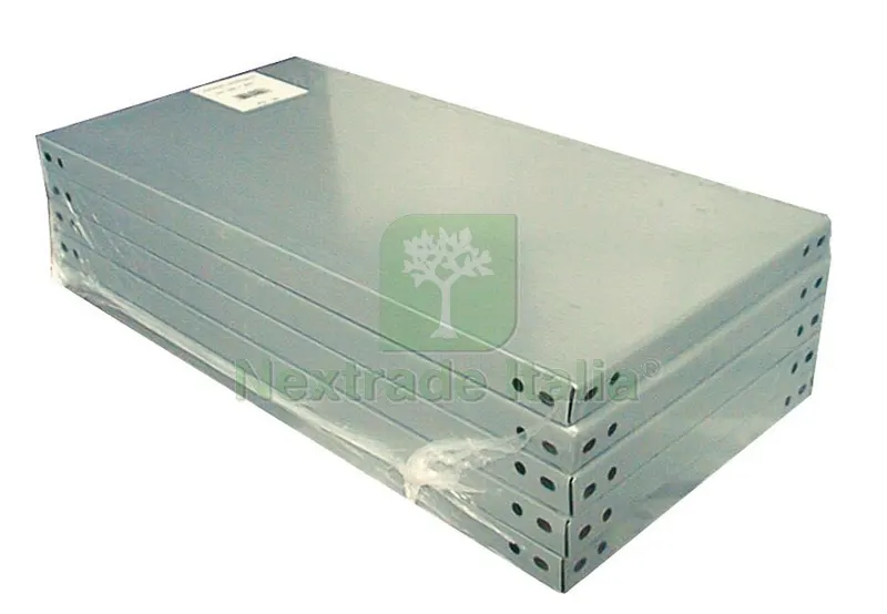5PZ RIPIANO PER SCAFFALI cm.100x60 doppio rinforzo — Casalinghi e organizzazione — rif. FERX.VIT13908
