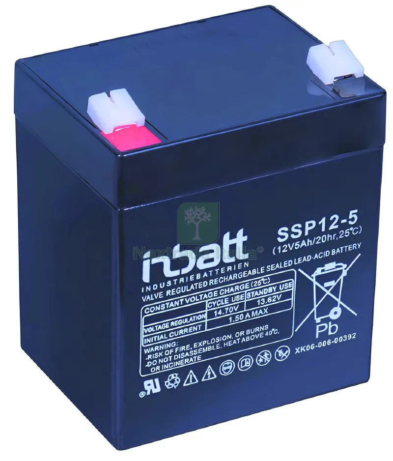 BATTERIA 12V 5AH PER ELETTRIFICATORE TITAN S400 — Recinto elettrico — rif. FERX.VIT59309