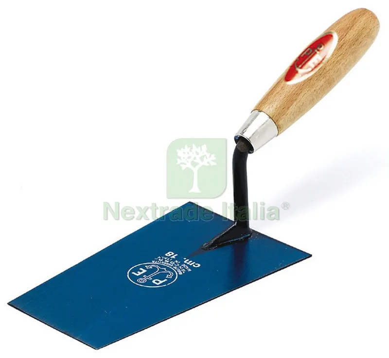 6PZ CAZZUOLA MOD. ITALIANO A PUNTA QUADRA art. 906 cm. 16 — Utensili muratura — rif. FERX.VIT384 6PZ CAZZUOLA MOD. ITALIANO A PUNTA QUADRA art. 906 cm. 16 — Utensili muratura — rif. FERX.VIT384