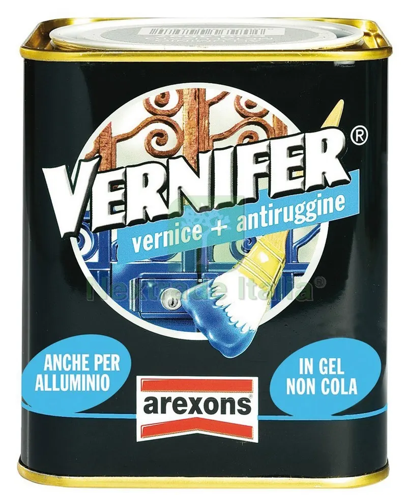 VERNICE VERNIFER ML. 750 Tinta Brillante Rosso — Vernici e smalti — rif. FERX.VIT25019 VERNICE VERNIFER ML. 750 Tinta Brillante Rosso — Vernici e smalti — rif. FERX.VIT25019