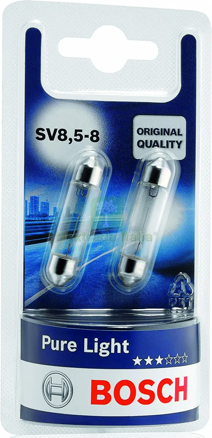 2 LAMPADINE ABITACOLO 'K10W' — Illuminazione — rif. FERX.VIT58914 2 LAMPADINE ABITACOLO 'K10W' — Illuminazione — rif. FERX.VIT58914