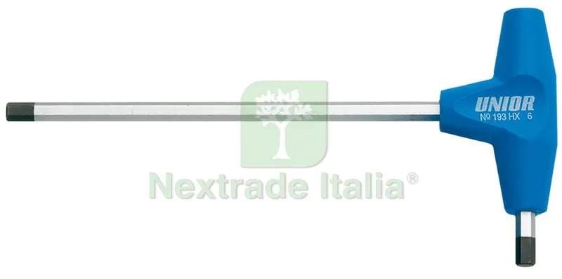 CHIAVE TORX CON IMPUGNATURA A T Art. 193 TX mis. T10 — Chiavi e bussole — rif. FERX.VIT19150