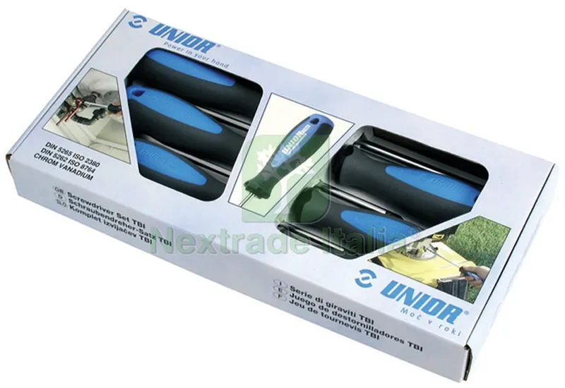 SERIE GIRAVITI 5 PZ. Art. 607 CS5 TBI — Cacciaviti e giraviti — rif. FERX.VIT19400 SERIE GIRAVITI 5 PZ. Art. 607 CS5 TBI — Cacciaviti e giraviti — rif. FERX.VIT19400