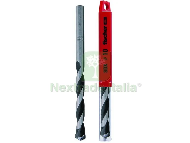 PUNTA PER MURATURA SDX PROLUNGATA Ø mm. 10 x 400 — Interruttori e prese — rif. FERX.VIT12397 PUNTA PER MURATURA SDX PROLUNGATA Ø mm. 10 x 400 — Interruttori e prese — rif. FERX.VIT12397