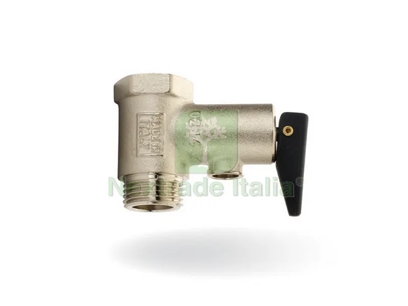 VALVOLA DI SICUREZZA PESANTE PER SCALDACQUA mis. 1/2 — Caldaie e radiatori — rif. FERX.VIT7514 VALVOLA DI SICUREZZA PESANTE PER SCALDACQUA mis. 1/2 — Caldaie e radiatori — rif. FERX.VIT7514