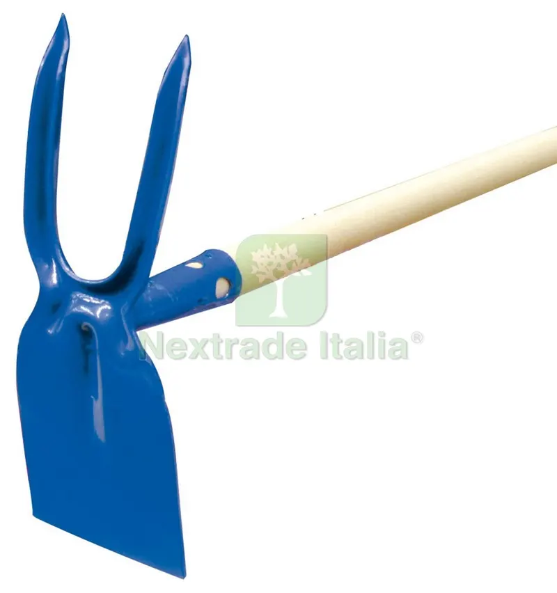 5PZ ZAPPETTA QUADRO-BIDENTE con manico cm.120 — Attrezzi da giardino — rif. FERX.VIT3009 5PZ ZAPPETTA QUADRO-BIDENTE con manico cm.120 — Attrezzi da giardino — rif. FERX.VIT3009